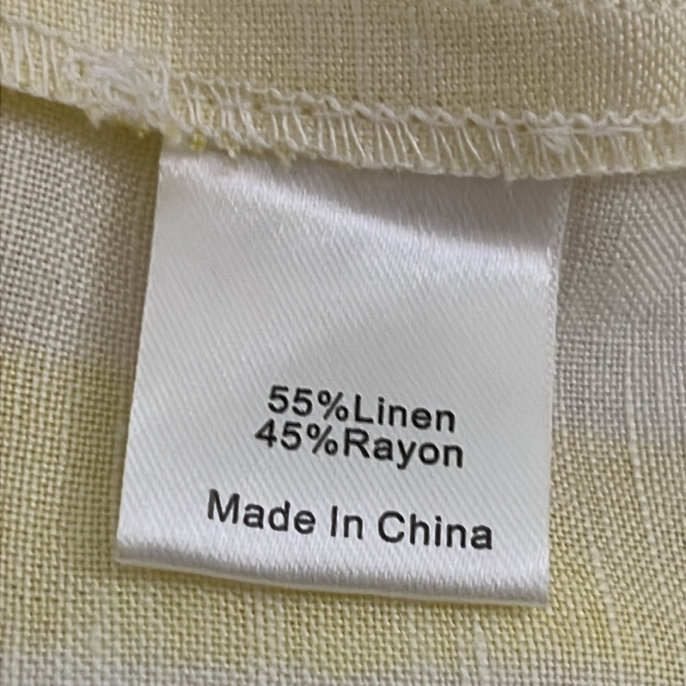 Tuckernuck | New Annie cabana stripe mini dress Women’s size L smocked Linen NWT - Picture 9 of 9